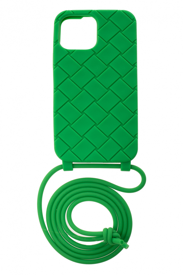 Green iPhone 13 Pro Max case Bottega Veneta - BOTTEGA VENETA
